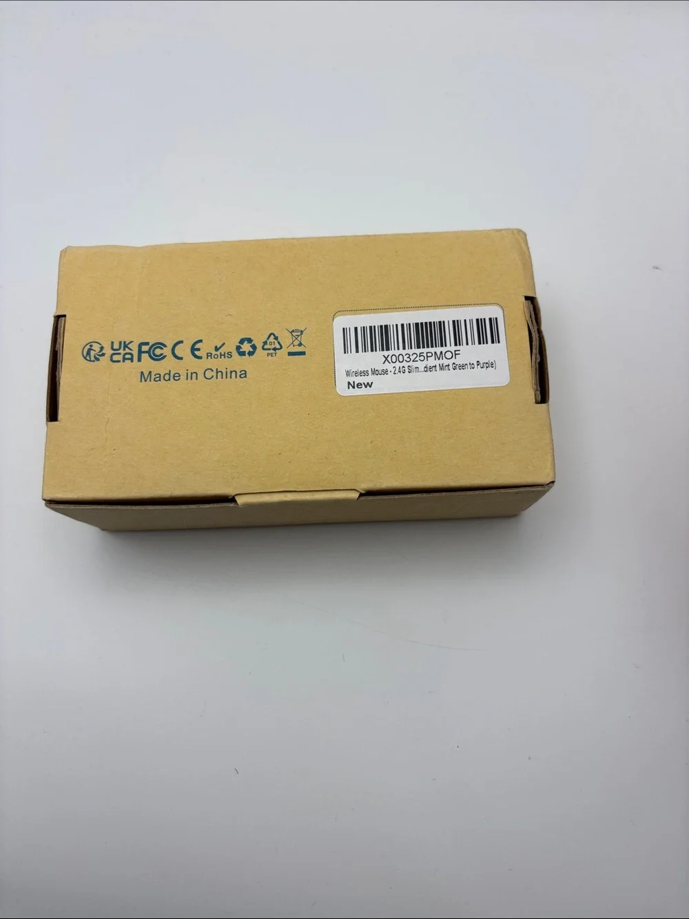 Pastel Wireless Mouse - Purple to Aqua NIOB